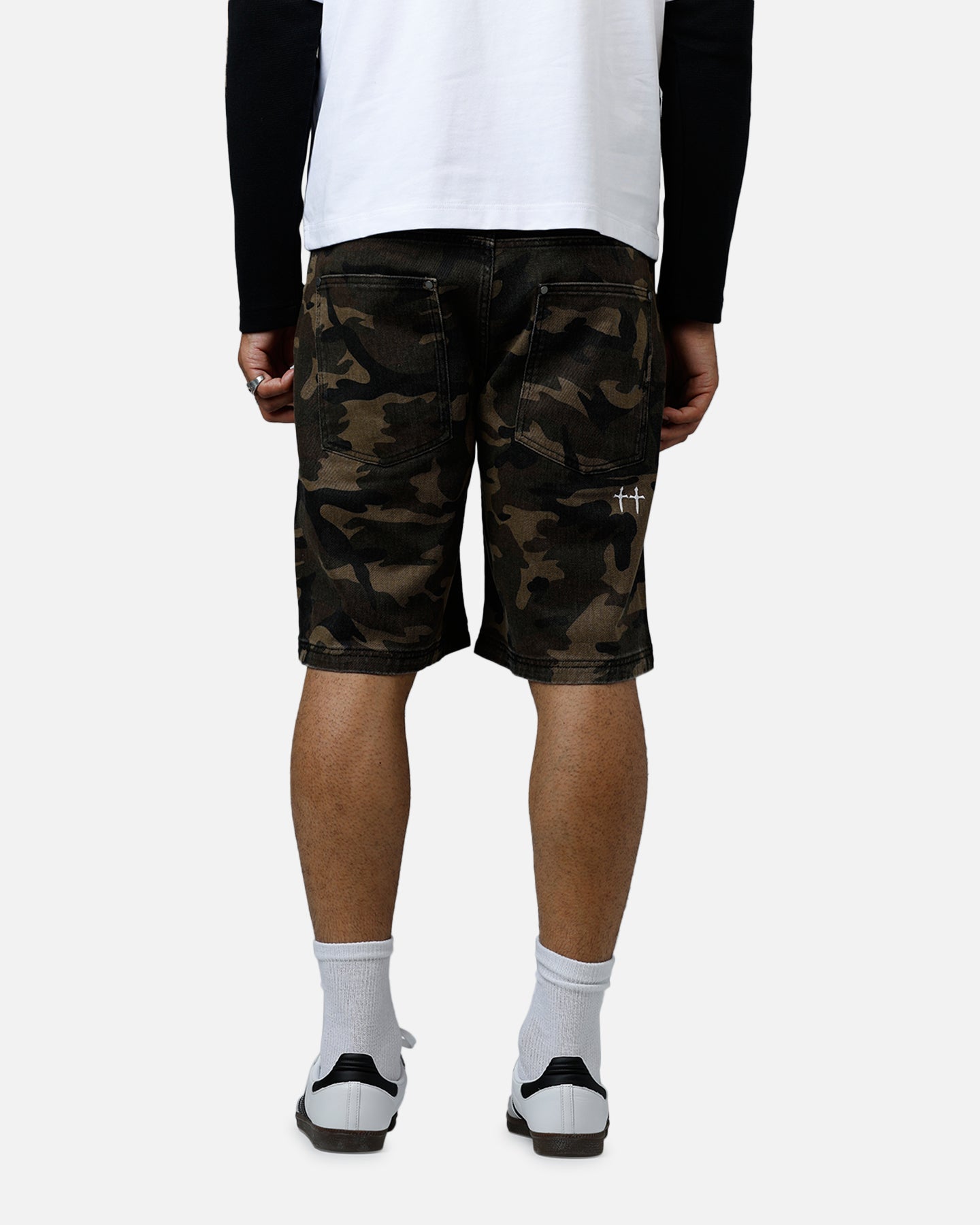 Saint Morta Kingdomcome Baggy Shorts Camo