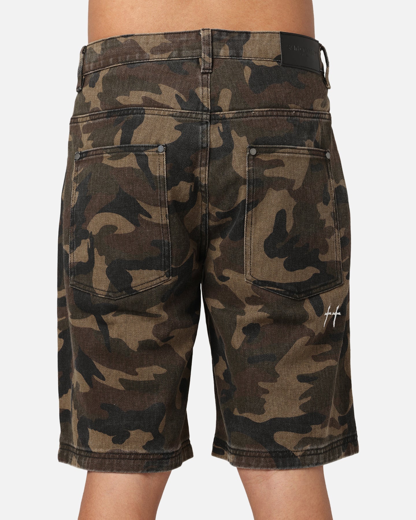 Saint Morta Kingdomcome Baggy Shorts Woodland Camo