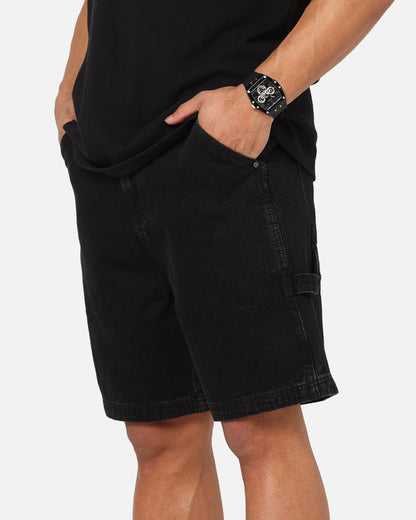 Carre C-Star Denim Shorts Black Wash