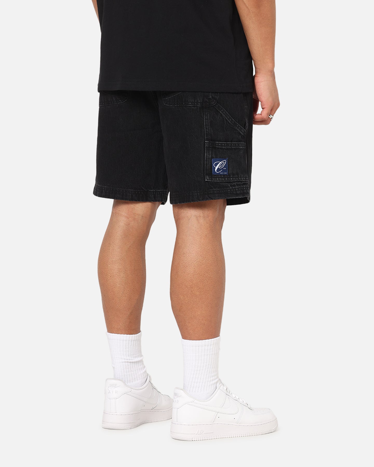 Carre C-Star Denim Shorts Black Wash