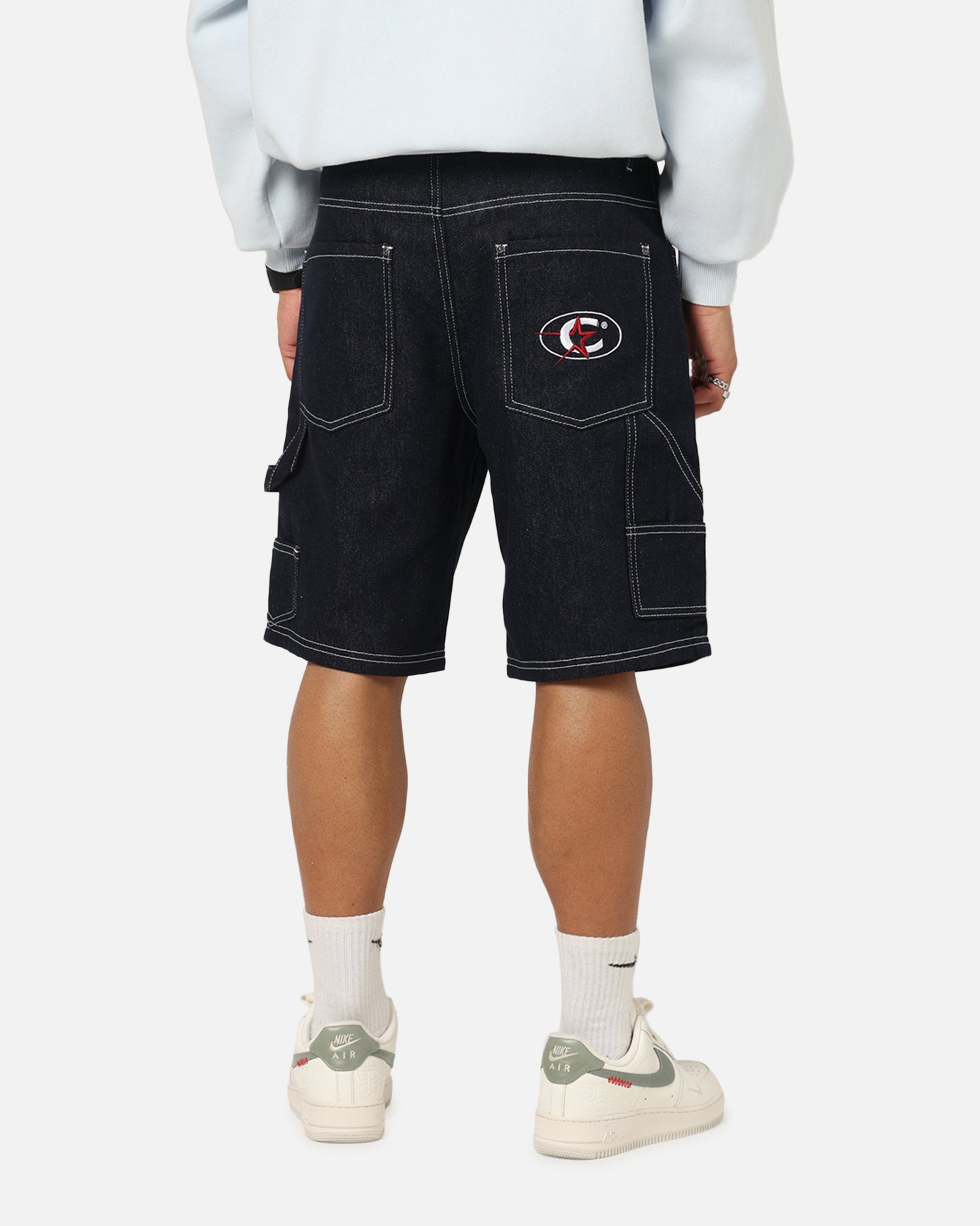 Carre Carpenter Jorts Indigo Denim