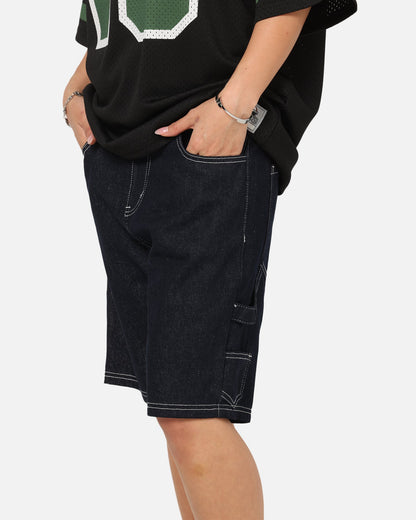 Carre Carpenter Jorts Indigo Denim