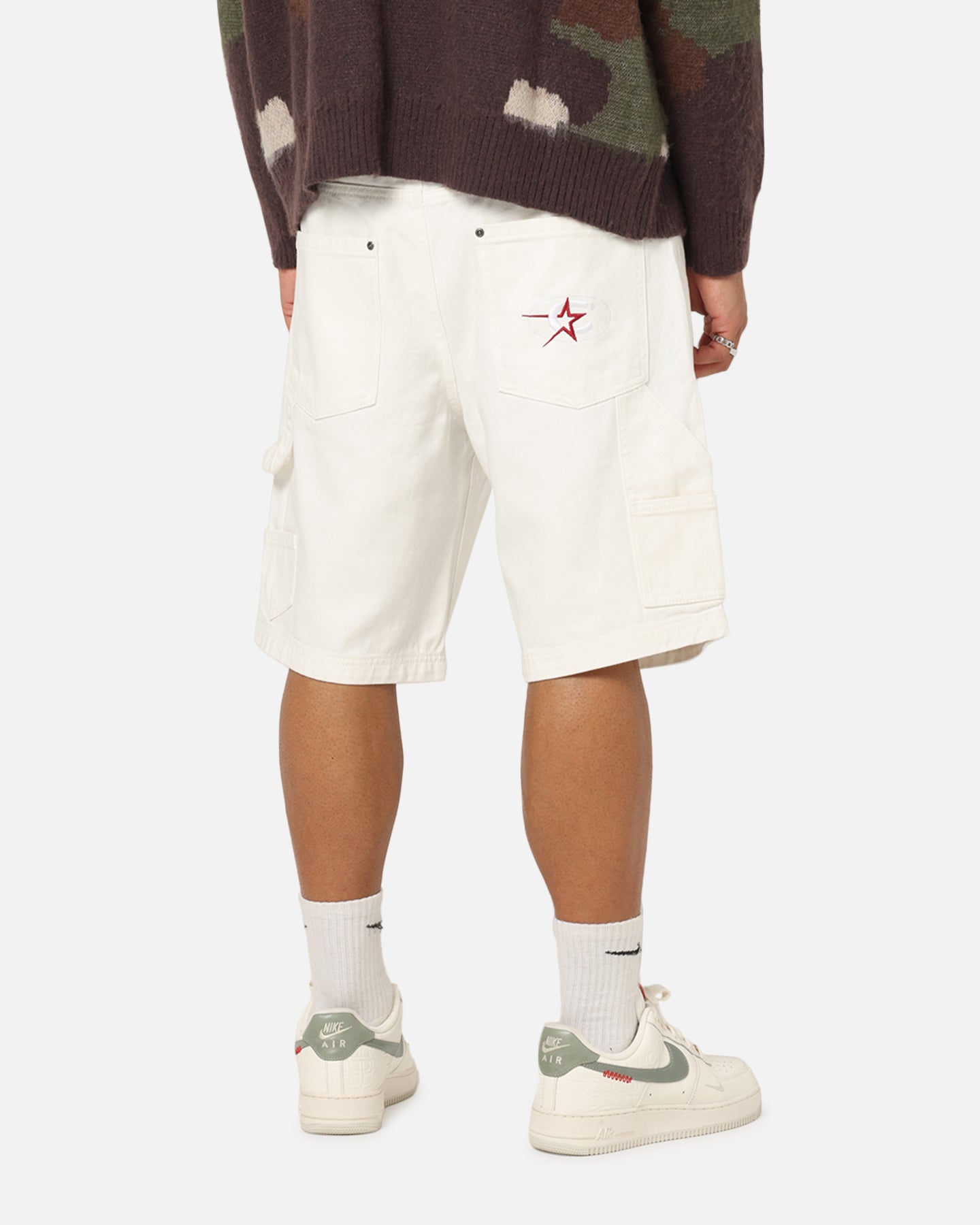 Carre Carpenter Jorts Off White