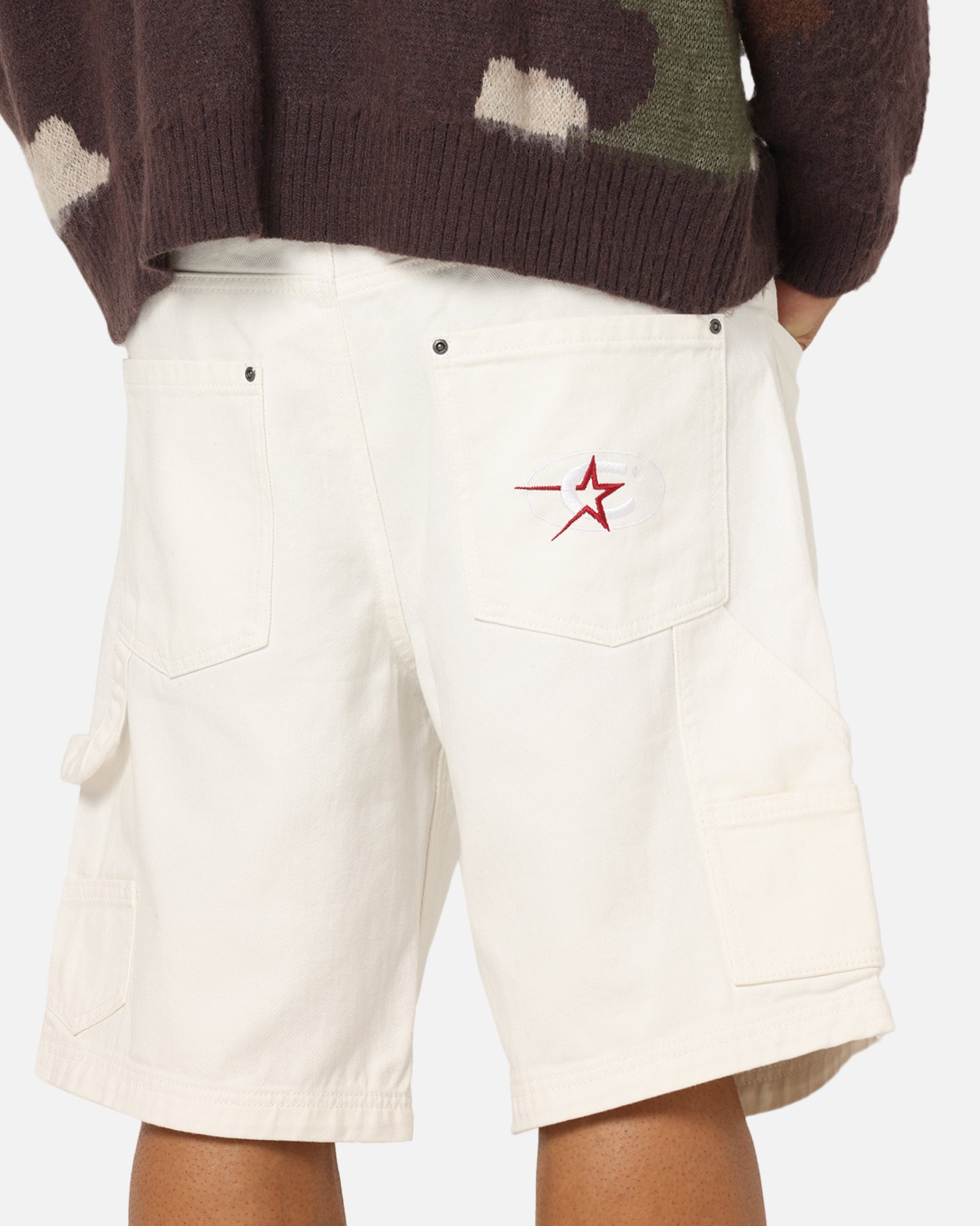Carre Carpenter Jorts Off White