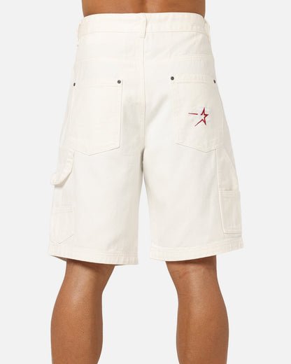 Carre Carpenter Jorts Off White