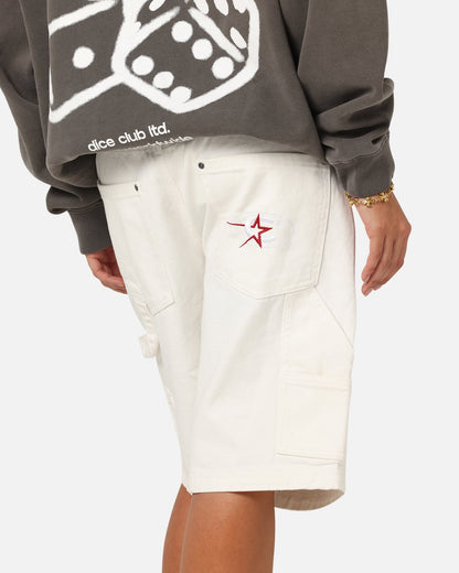 Carre Carpenter Jorts Off White