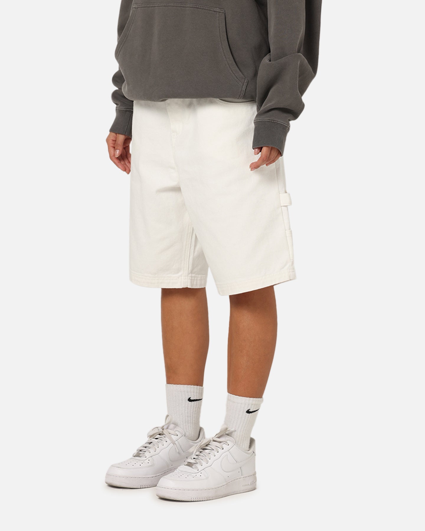 Carre Carpenter Jorts Off White