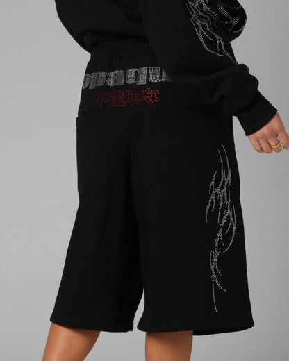 Loiter Opaque Sweat Shorts Black