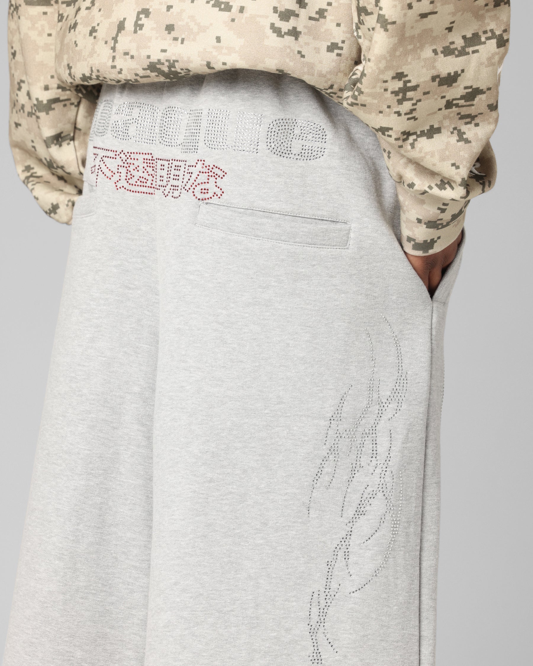 Loiter Opaque Sweat Shorts Grey