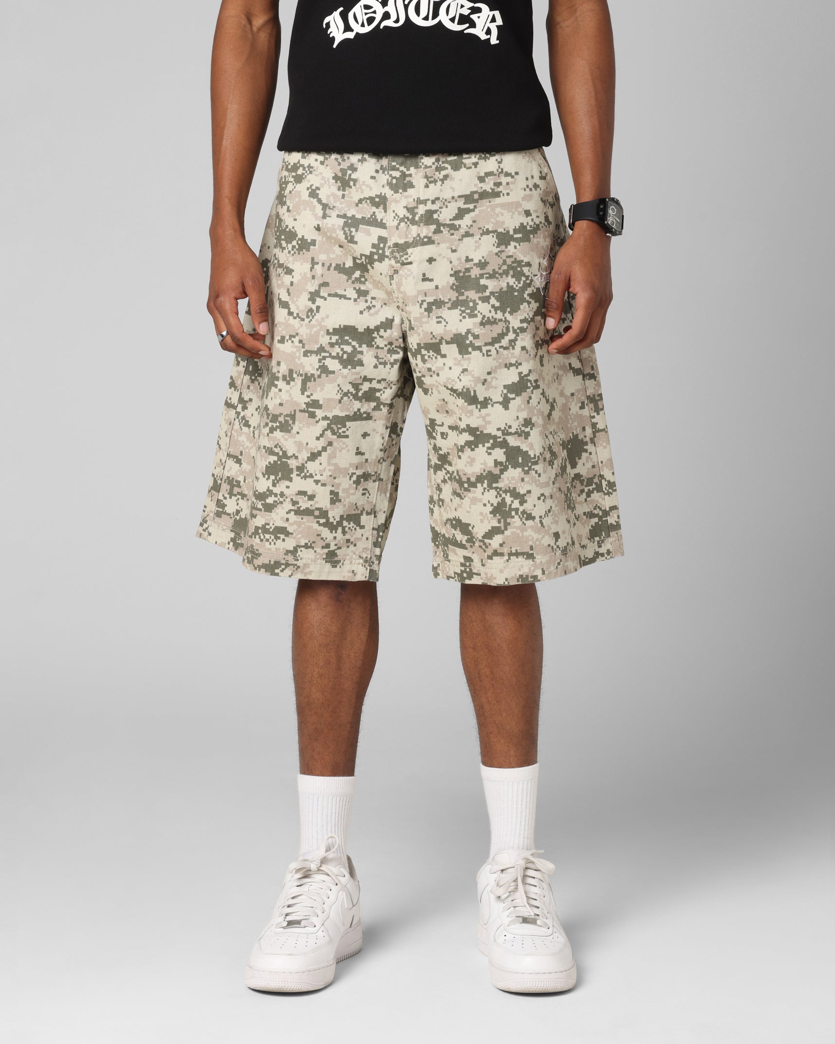 Loiter F-16 Denim Jorts Digi Camo