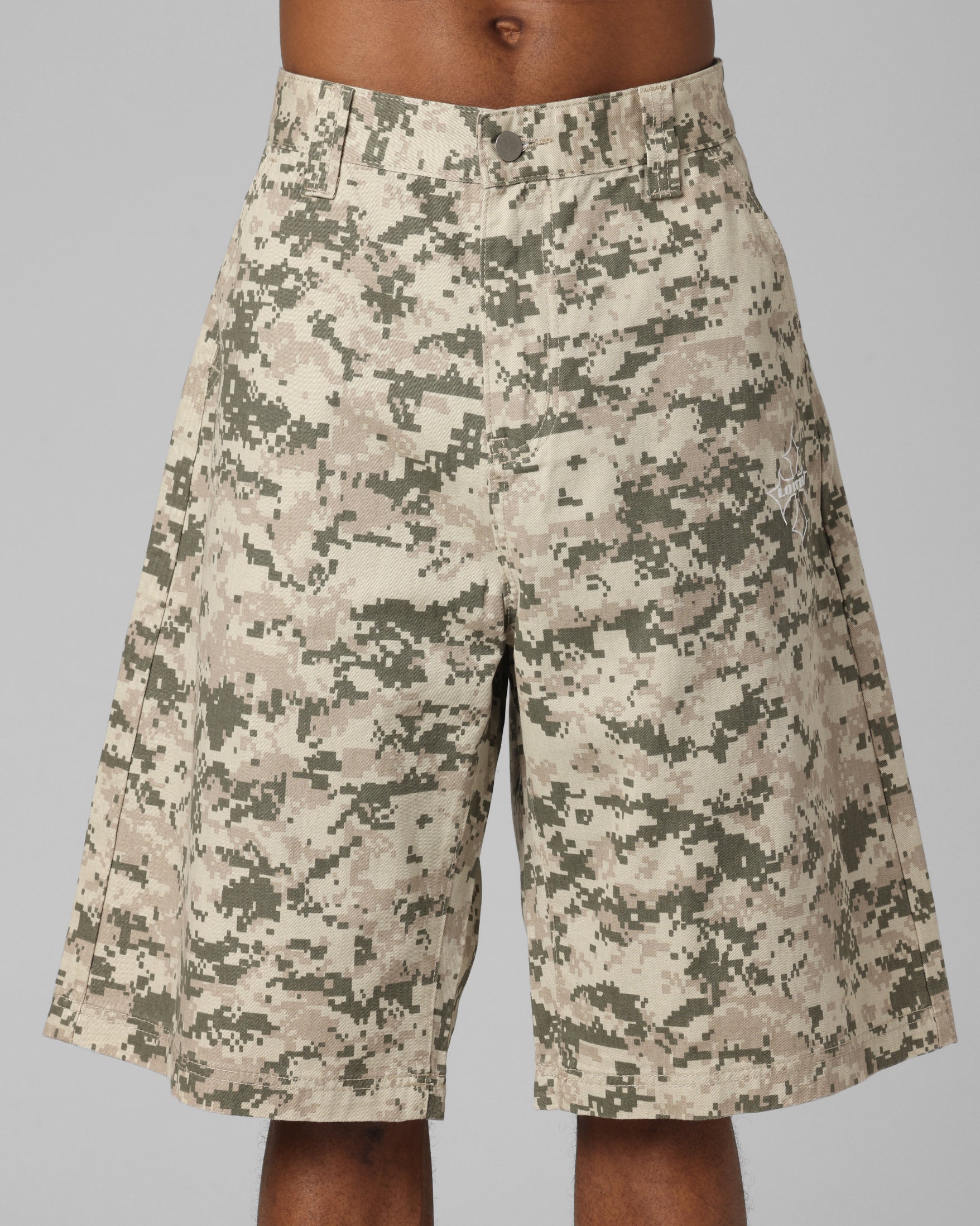 Loiter F-16 Denim Jorts Digi Camo