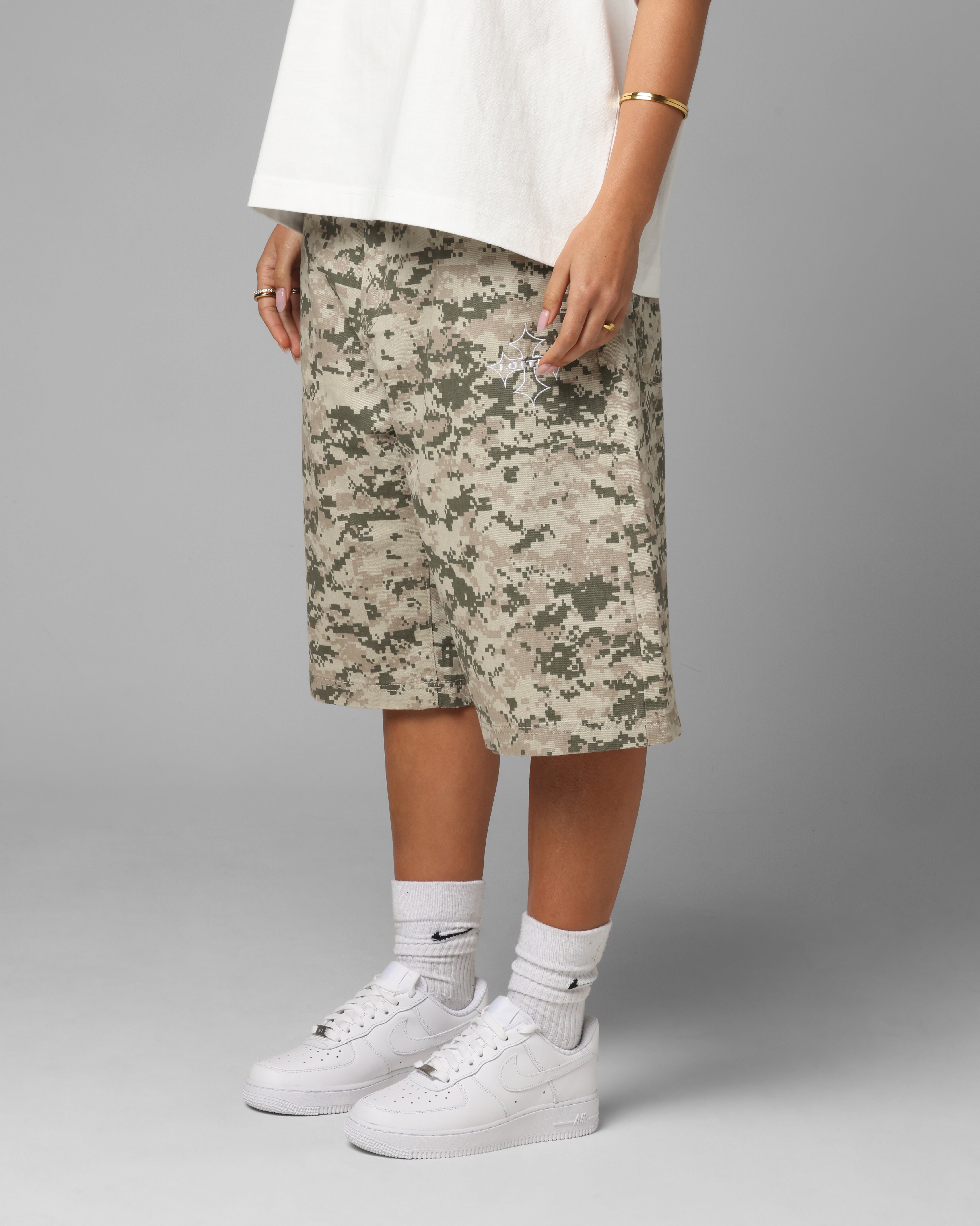 Loiter F-16 Denim Jorts Digi Camo