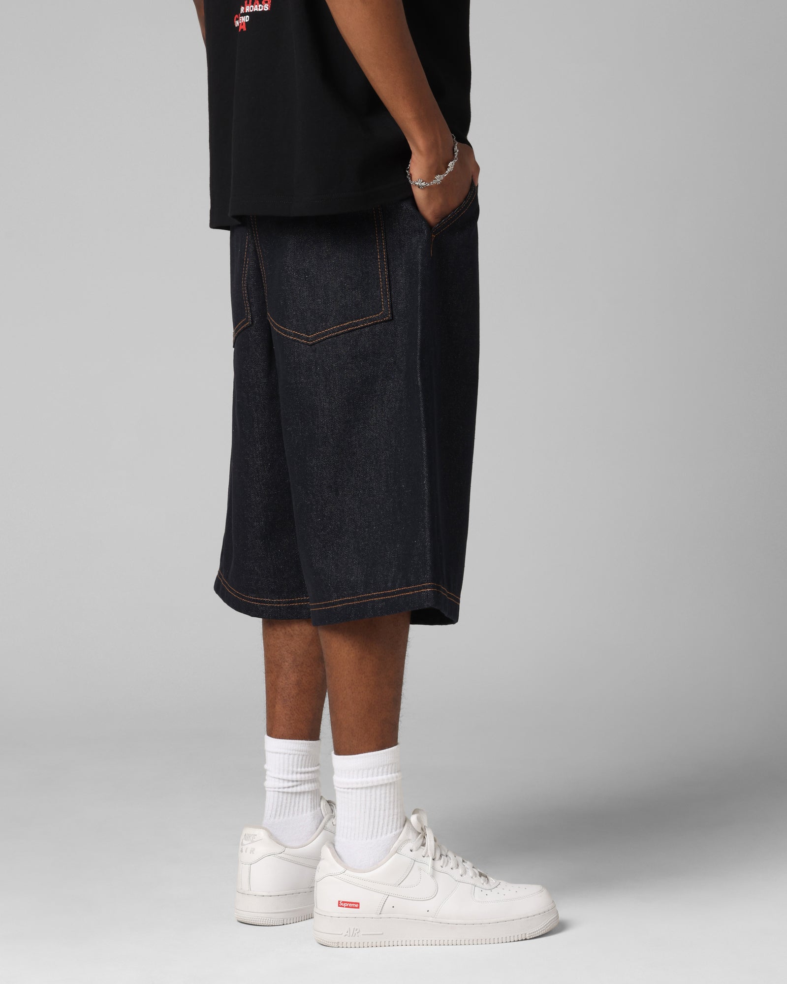 Loiter F-16 Denim Jorts Indigo