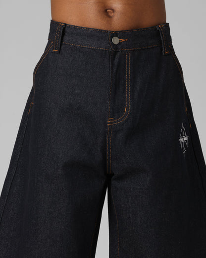 Loiter F-16 Denim Jorts Indigo