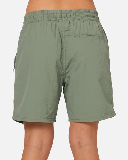 Carre Motion Beach Shorts Khaki