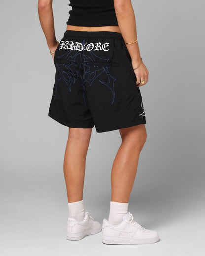 Loiter Hardcore Walk Shorts Black