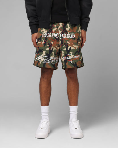 Loiter Hardcore Walk Shorts Camo