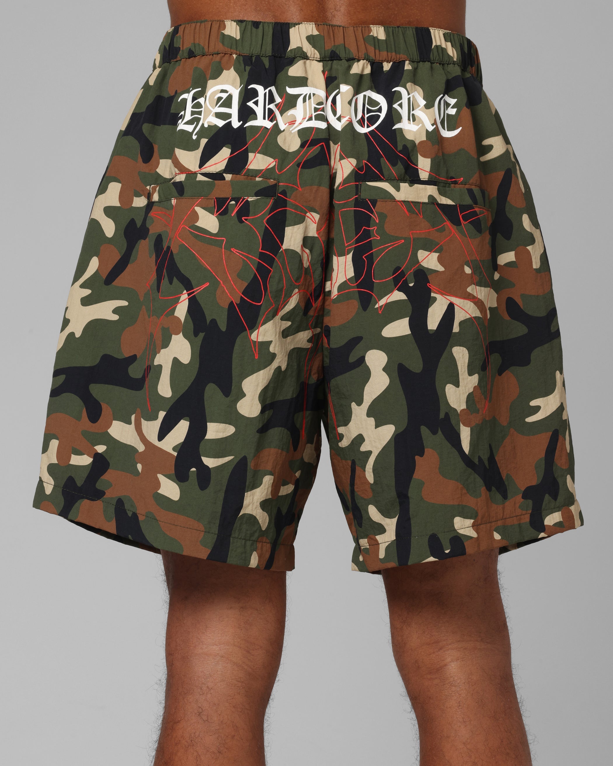 Loiter Hardcore Walk Shorts Camo