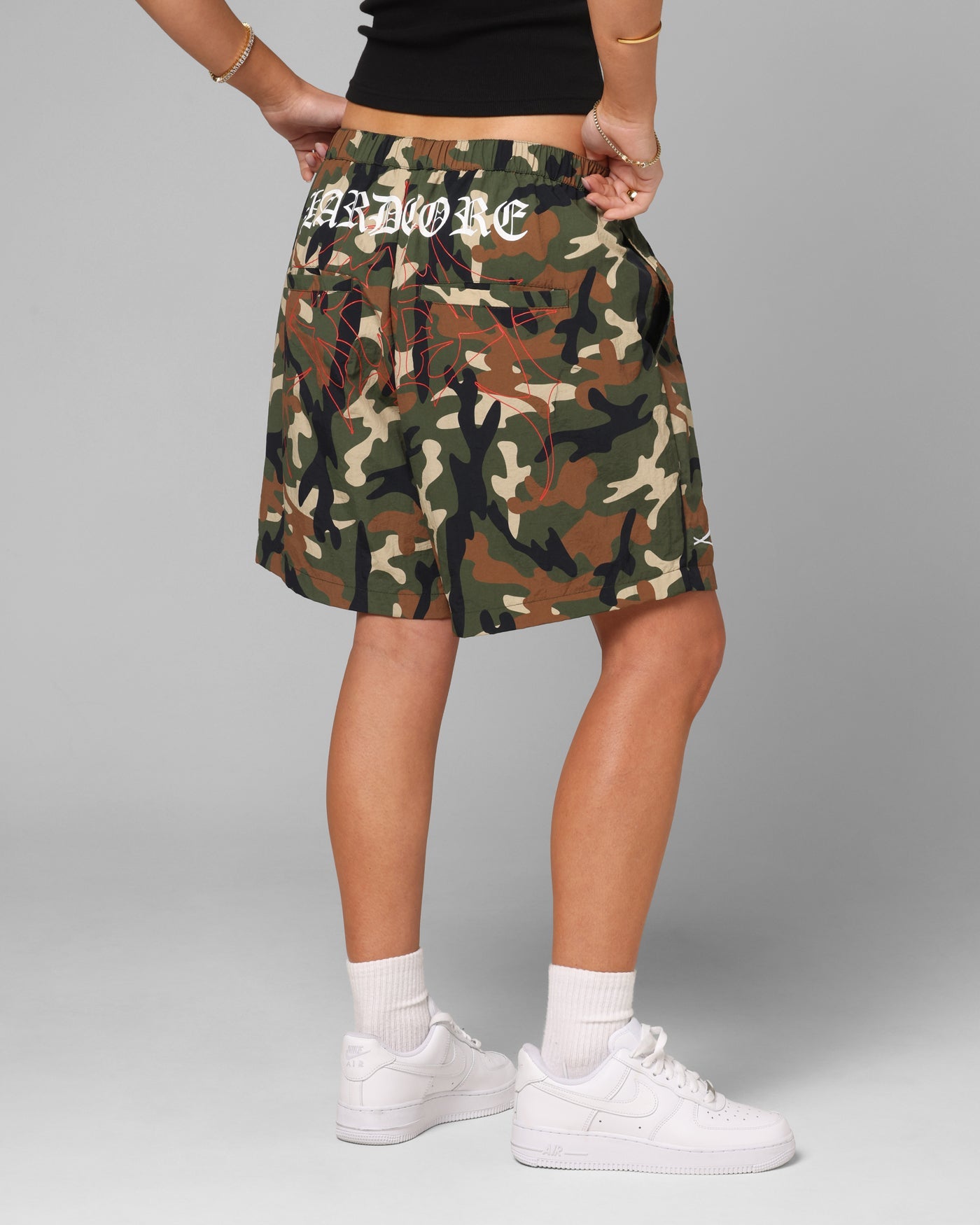 Loiter Hardcore Walk Shorts Camo