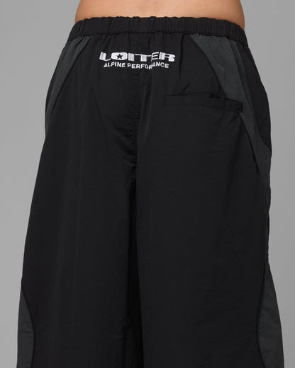 Loiter Club Classic Track Shorts Black