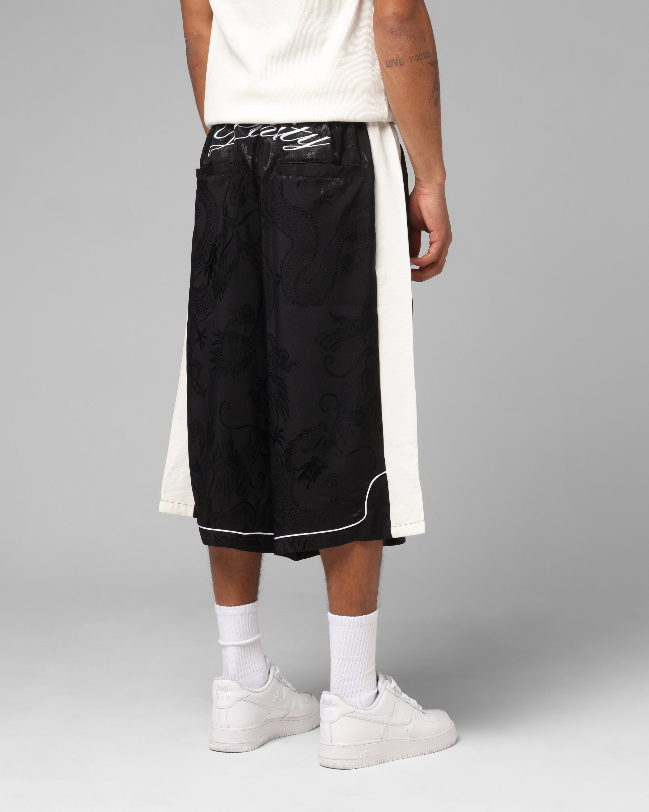 Loiter Fight Club 3 Quarter Shorts Black