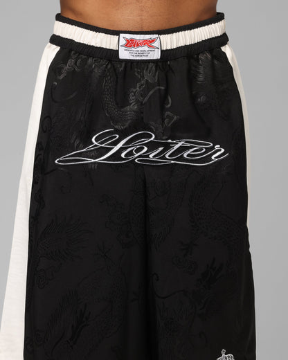 Loiter Fight Club 3 Quarter Shorts Black
