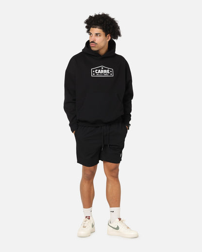 Carre Block Star Beach Shorts Black