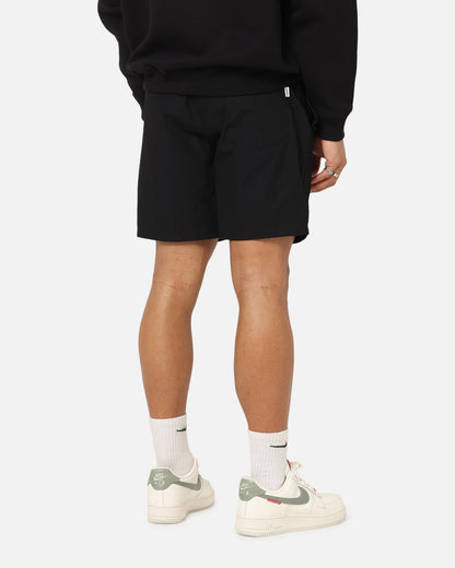 Carre Block Star Beach Shorts Black