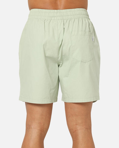 Carre Block Star Beach Shorts Sage