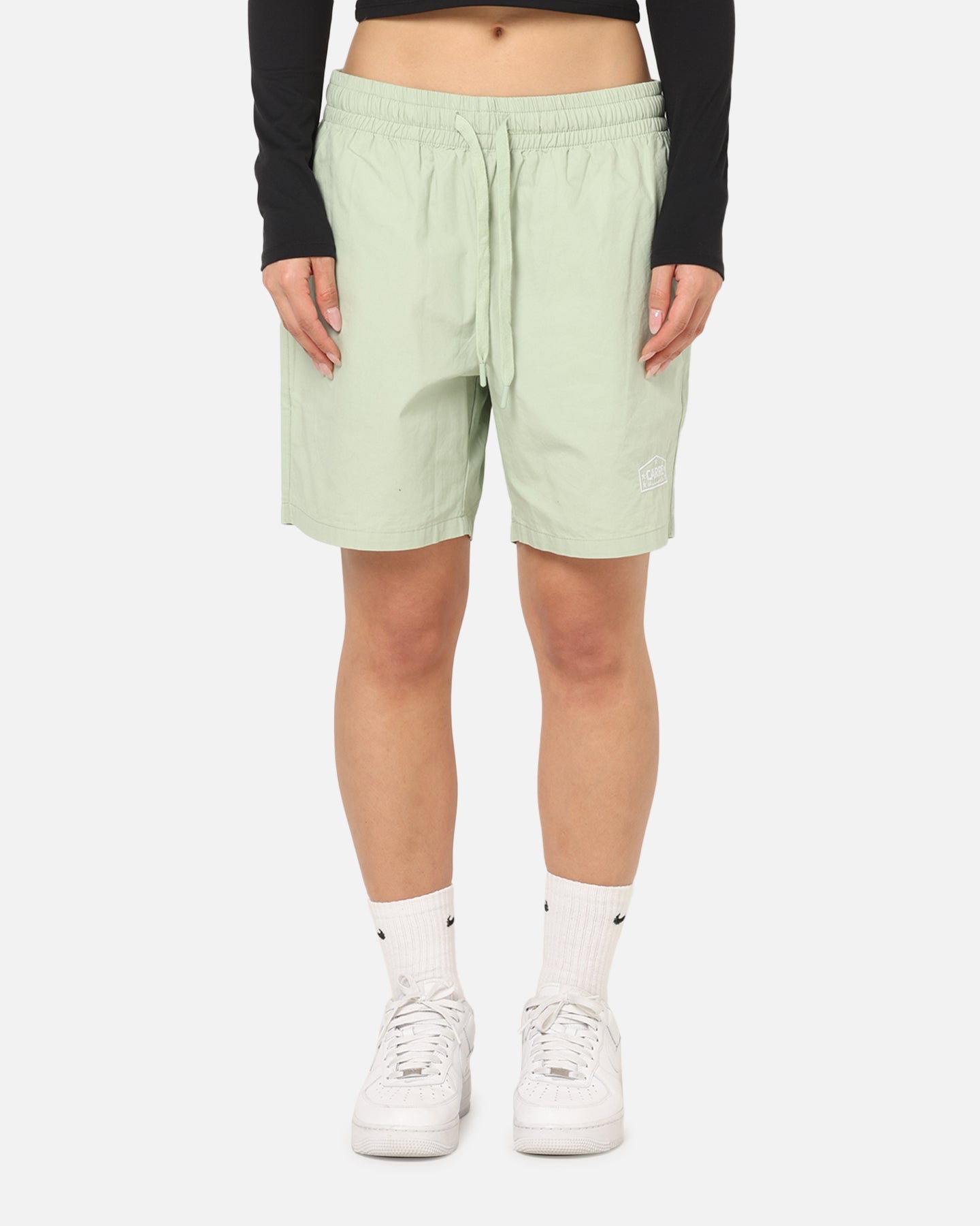 Carre Block Star Beach Shorts Sage