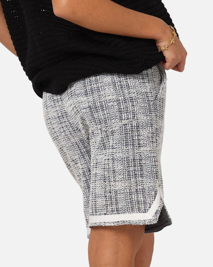 XXIII Textured Ball Shorts Navy/Cream