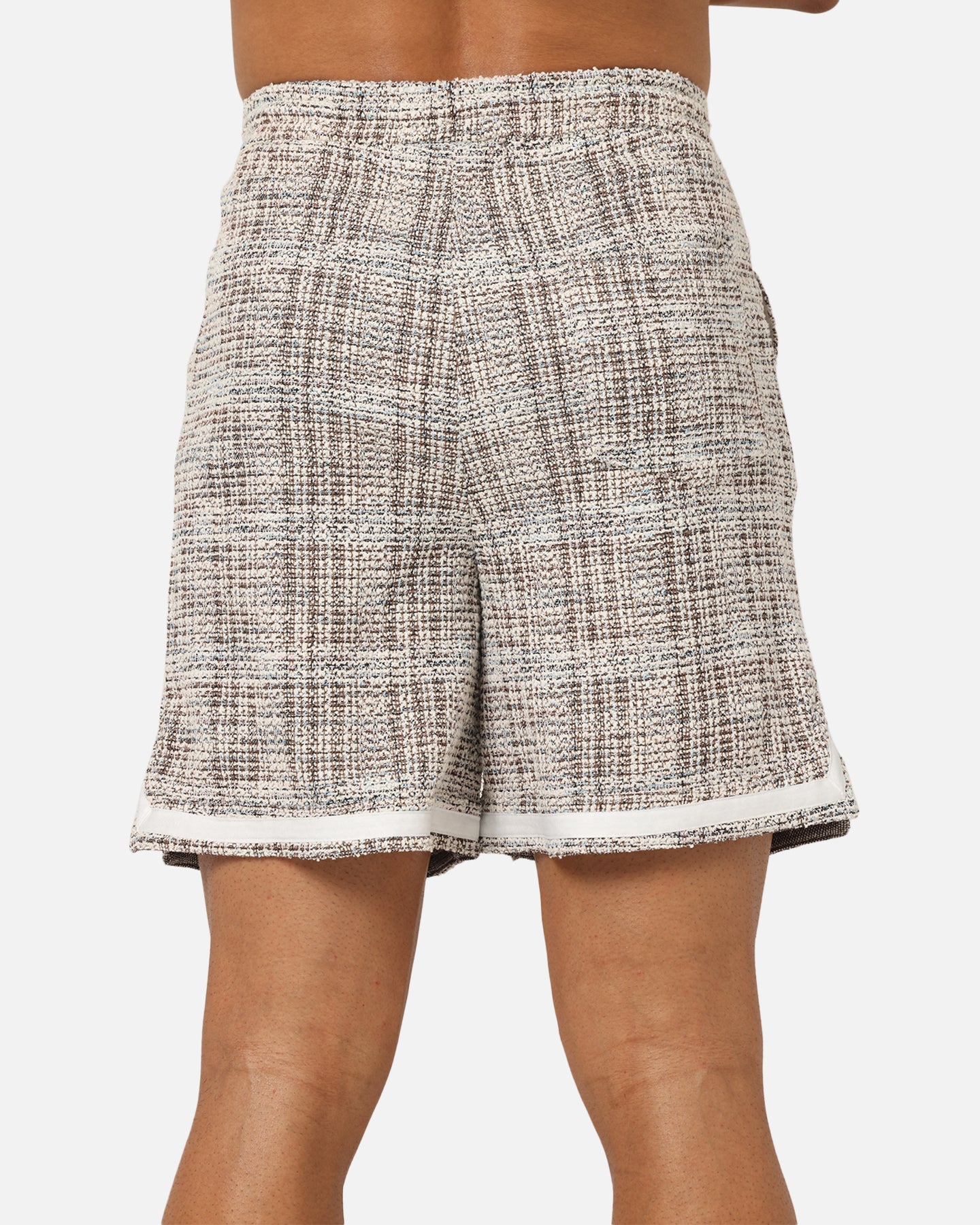 XXIII Textured Ball Shorts Brown/Cream