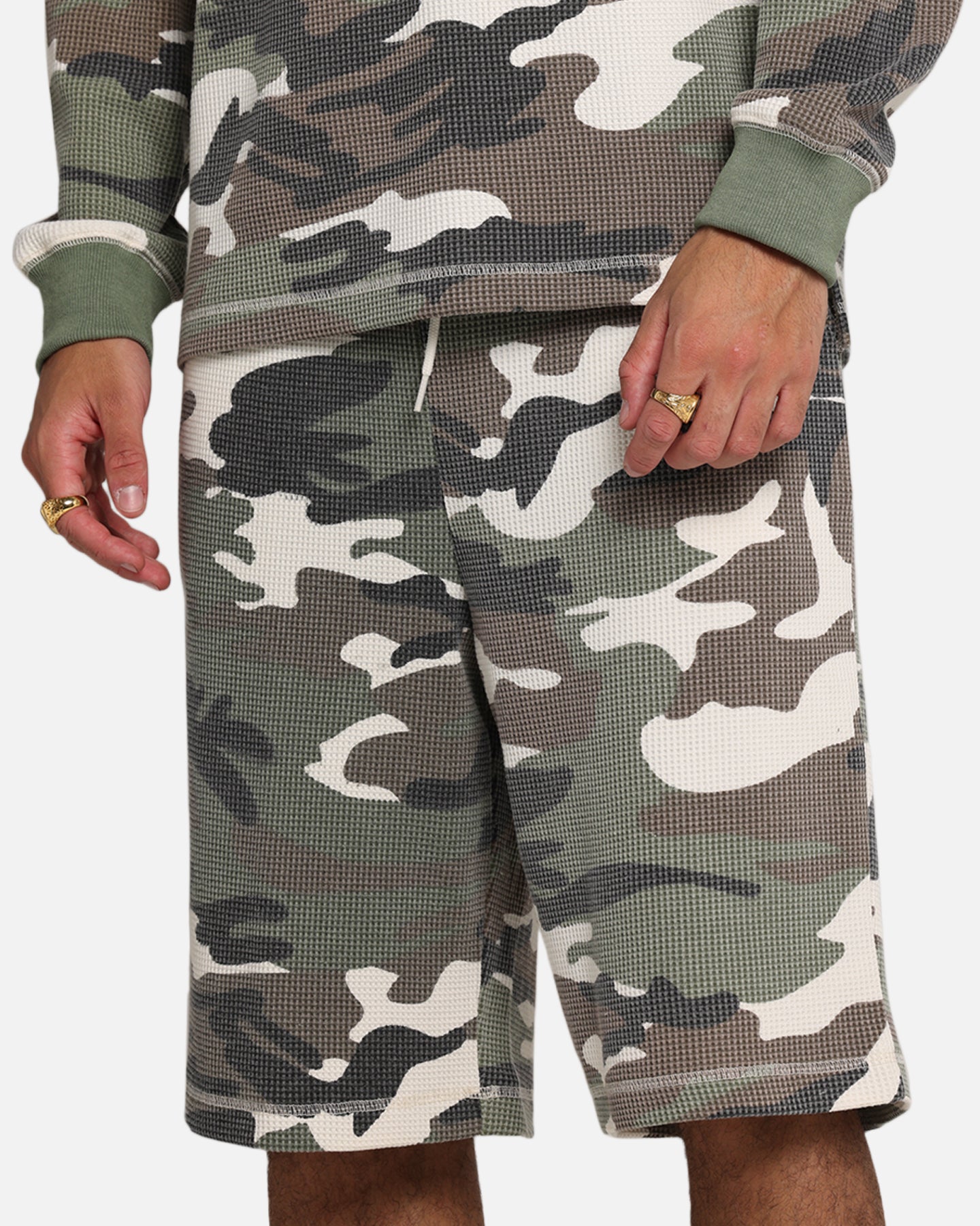 XXIII Printed Thermal Shorts Camo