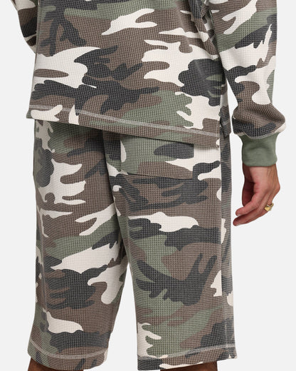 XXIII Printed Thermal Shorts Camo