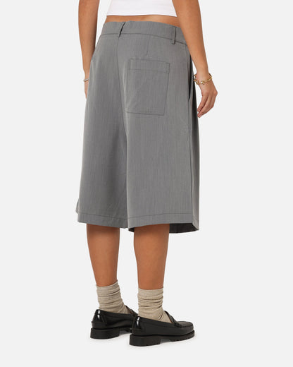 XXIII Baggy Pleated Shorts Grey