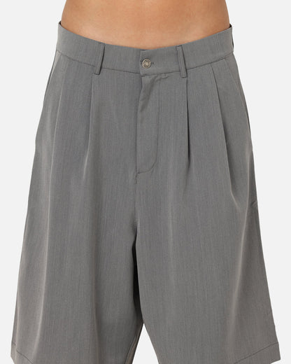 XXIII Baggy Pleated Shorts Grey
