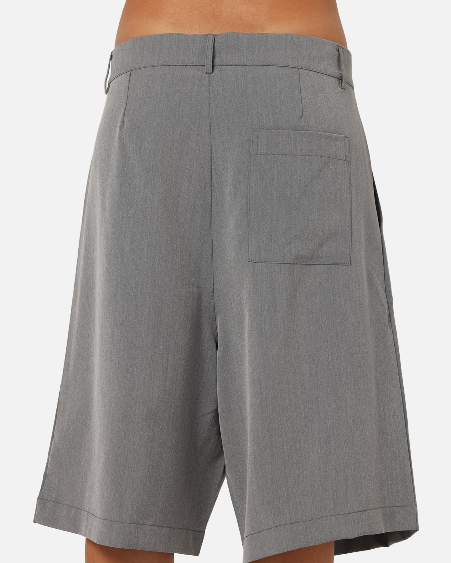 XXIII Baggy Pleated Shorts Grey