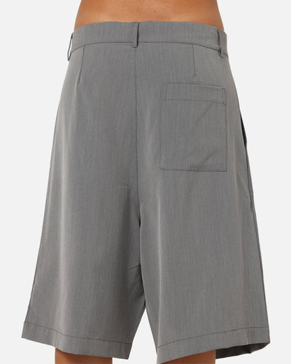 XXIII Baggy Pleated Shorts Grey