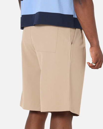 XXIII Baggy Pleated Shorts Tan
