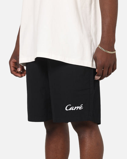 Carre Da Script Beach Shorts Black