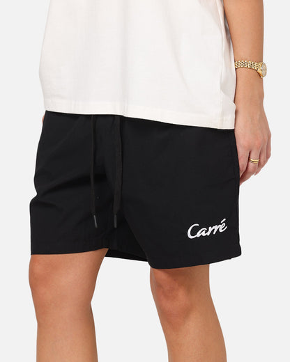 Carre Da Script Beach Shorts Black