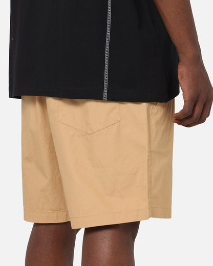 Carre Da Script Beach Shorts Tan