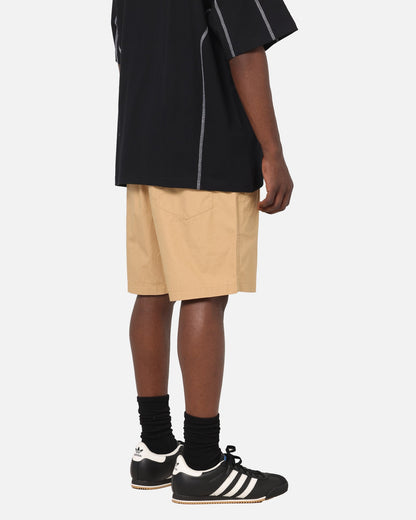 Carre Da Script Beach Shorts Tan