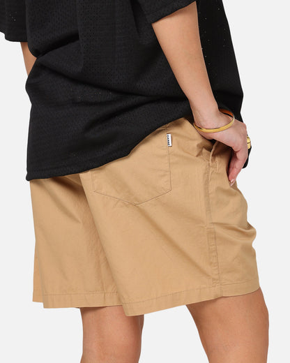 Carre Da Script Beach Shorts Tan