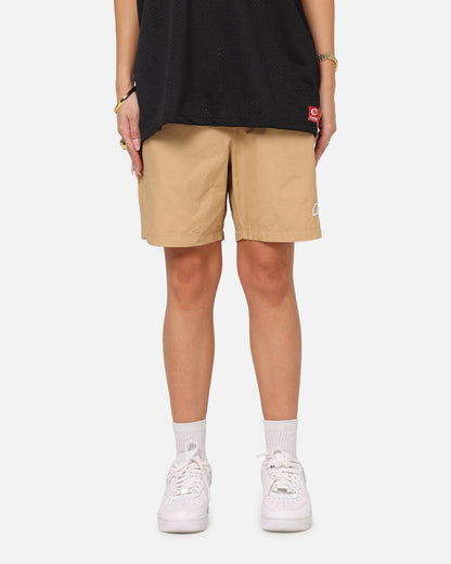 Carre Da Script Beach Shorts Tan