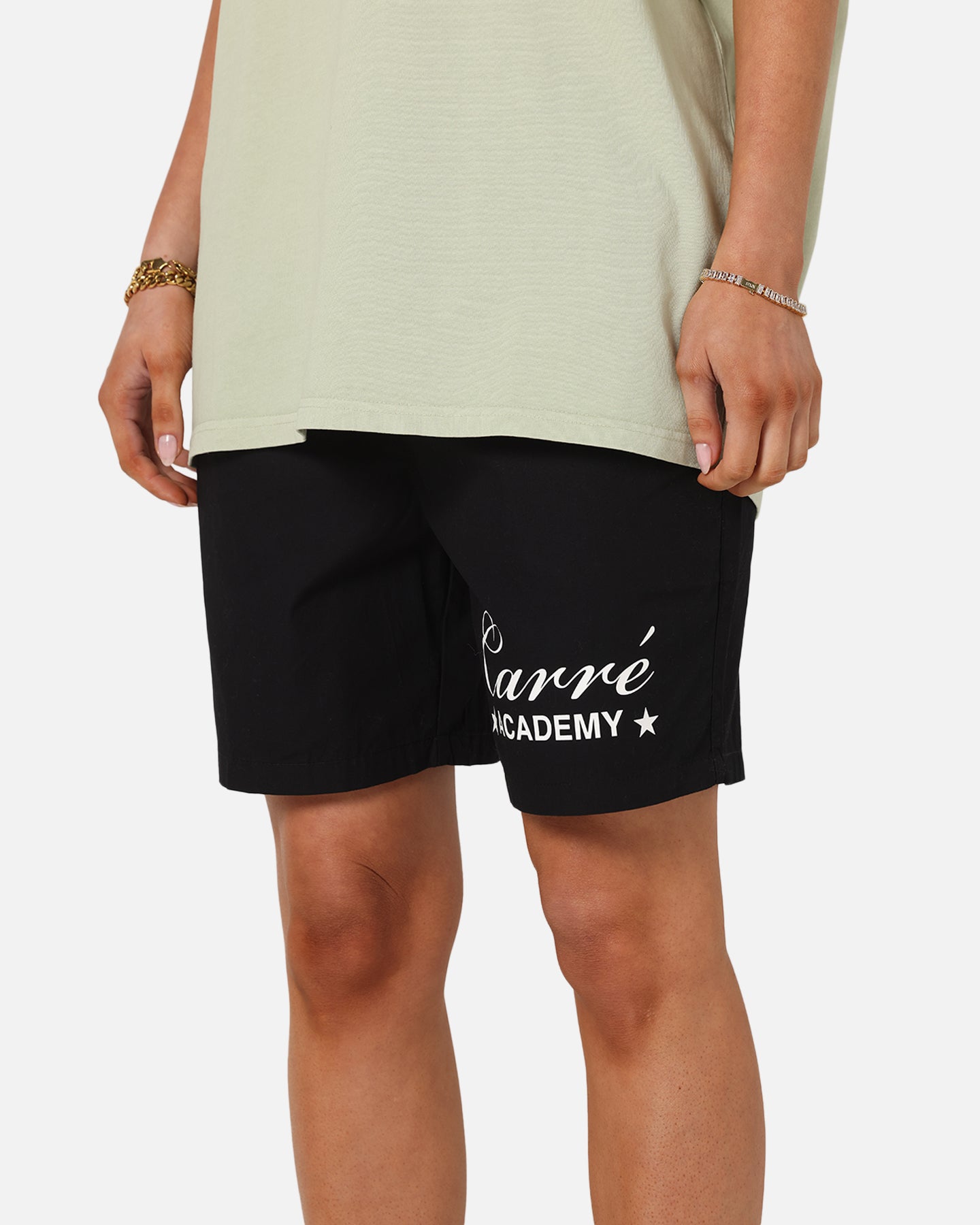 Carre Star Academy Beach Shorts Black