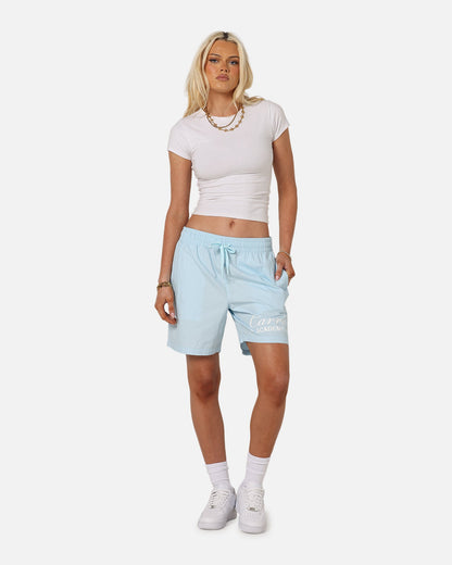 Carre Star Academy Beach Shorts Baby Blue