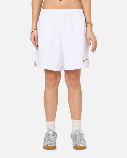 Saint Morta Scription Nylon Shorts White