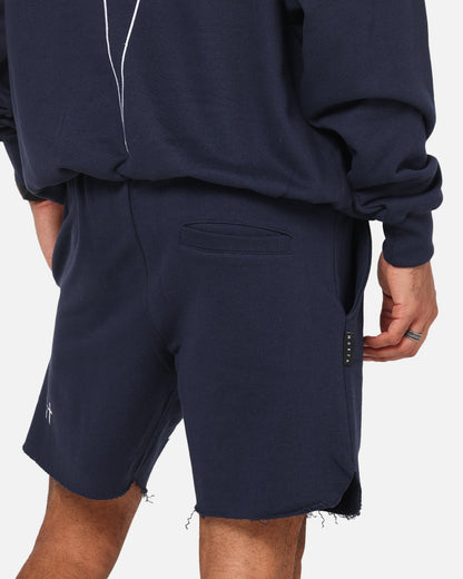 Saint Morta Athltc Sweat Shorts Dark Royal