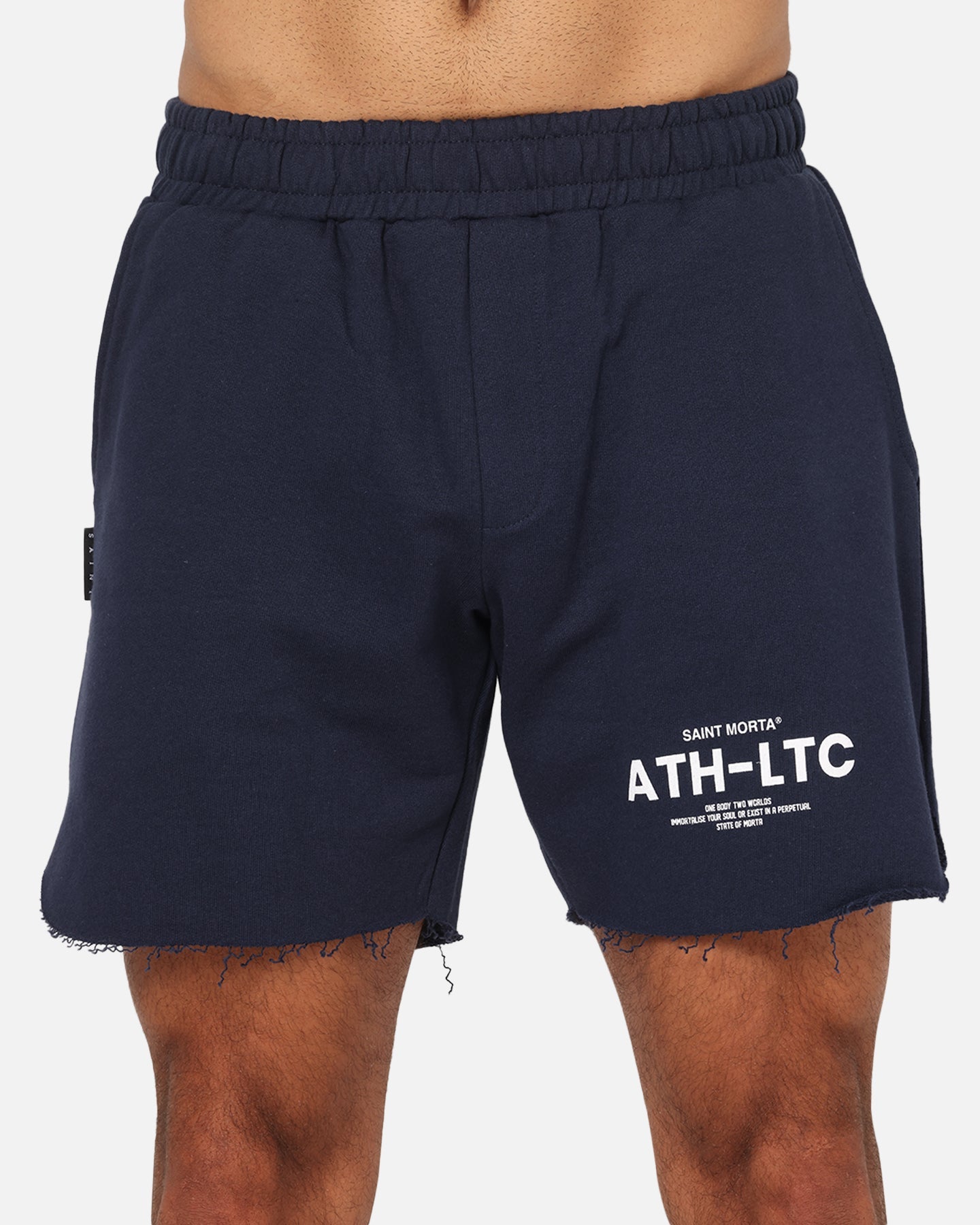 Saint Morta Athltc Sweat Shorts Dark Royal